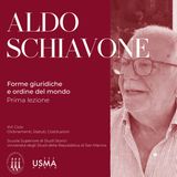 XXII. Aldo Schiavone - Forme giuridiche e ordine del mondo (prima lezione)
