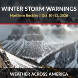Winter Storm Warnings: First Big Snow Slams the Northern Rockies