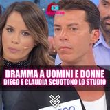 🔥 DRAMMA A UOMINI E DONNE - Diego e Claudia Scuotono Lo Studio!