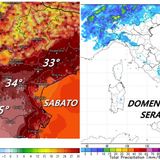 Previsioni 13-15 giugno: prima ondata di caldo estiva, l’apice nel fine settimana