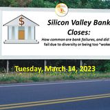 Silicon Valley Bank closes: did it fail due to 'diversity' or being too 'woke,' or is this common?