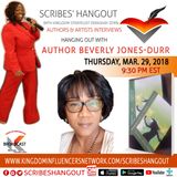 Scribe's Hangout welcomes Author Beverly Jones-Durr