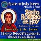 ROSARIO DE HOY, SSNTO ROSARIO DEL DOMINGO 6 DE JULIO 2025 🌹 MISTERIOS GLORIOSOS.🌹 Rezar en todo tiempo