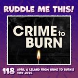 118. April & Leland From Crime To Burn's Tiny Joys