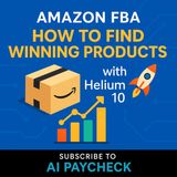 Amazon FBA Product Research Made Easy 🚀 How to Find Winning Products with Helium 10 + AI Analytics for Passive Income