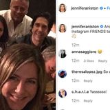 La foto di Jennifer Aniston e chiacchiere su Friends - Prontcast