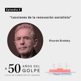 Ricardo Brodsky en Lecciones de la renovación socialista