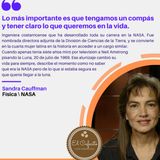 La cuarta mujer latina en ocupar esta posición en la NASA - Cafecito con Sandra Cauffman