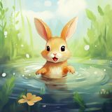 Uncle Wiggily’s Swimming Lesson