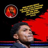 ☎️ WBC ROBBERY❓Shakur Stevenson Stripped After Schooling Teofimo❗️