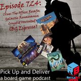 Clue: The Office; Resafa; Galactic Renaissance; Cryptid (revisited)