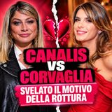 Elisabetta Canalis e Maddalena Corvaglia, Lucarelli svela il motivo della rottura