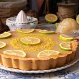 Crostata al gelo di limone