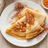 Crepe con farina di mandorle chetogeniche e gluten free