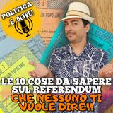 10 cose che devi sapere sul referendum... e che nessuno ti vuole dire!