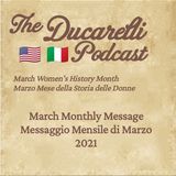 The Ducarelli Podcast March Monthly Message 2021 AAA