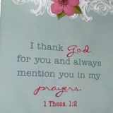 Calling your name in prayer