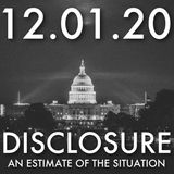 Disclosure: An Estimate of the Situation | MHP 12.01.20