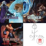 Abjurer, Conjurer, Diviner, Enchanter - Wizards from Monsters of the Multiverse