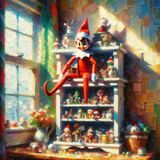Sam, a clever Elf on a Shelf searches for a home