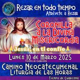 CORONILLA A LA DIVINA MISERICORDIA DE HOY. LUNES 10 DE MARZO 2025. IGLESIA CATOLICA 🙏 Rezar en todo Tiempo. TIEMPO DE CUARESMA.