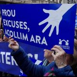 Volem Acollir, la marcha que revolucionó al mundo, y su organizador (Rubén Wagensberg), en La Cafetera