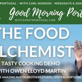 LIVE cooking demo on Good Morning Portugal! with Food Alchemist Owen Lloyd-Martin