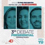 #VotaMéxico2024 Análisis del tercer debate presidencial