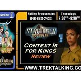 STAR TREK DISCOVERY- CONTEXT IS FOR KINGS /Season One DISCUSSION