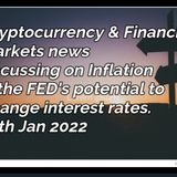 Cryptocurrency & Financial market news data & stats 12th Jan 2022