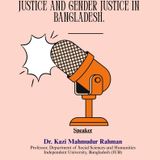 Podcast On Strategies and Policies Promoting Climate Justice and Gender Justice in Bangladesh