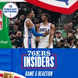 Tyrese Maxey on Joel Embiid's Leadership, Plus Danuel House Jr. | Sixers-Celtics Round 2, Game 5 Reaction!