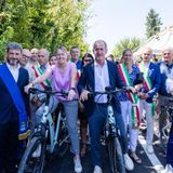 Inaugurato un nuovo tratto della ciclabile Treviso-Ostiglia. Sorge su un’ex linea ferroviaria