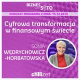 012: Cyfrowa transformacja w finansowym świecie - Sonia Wędrychowicz-Horbatowska