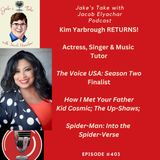 KIM YARBROUGH TALKS ‘Spider-Man- Into the Spider-Verse’, Teaching + Potential ‘Voice’ Return | JTWJE #403