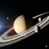 Saturn's Splendor: The Mystery of Its Iconic Rings and Life-Harboring Moons