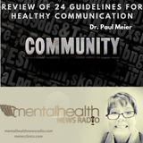Review of 24 Guidelines for Healthy Communication with Dr. Paul Meier