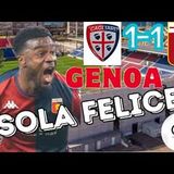 GENOA isola felice! CORNET risponde a VIOLA. Primo tempo anonimo, ripresa di sostanza. Ritorna MALI!