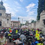 Centauri della solidarietà: la carica dei 120 per mettere in moto il dono nelle strade vicentine