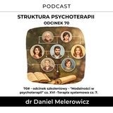 70# - odcinek szkoleniowy - "Modalności w psychoterapii" cz. XVI -Terapia systemowa cz. 7.