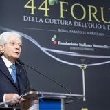 Dazi, Mattarella al Forum dell’olio e vino: “Commercio come garanzia di pace”