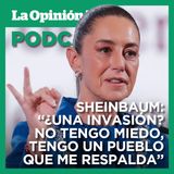 Presidenta de México no teme una invasión de Trump para combatir el narcotráfico