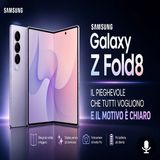 Samsung Galaxy Z Fold8, il pieghevole più leggero di sempre