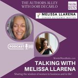 Melissa Llarena Joins Dori DeCarlo on The Authors Alley on WoMRadio