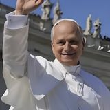 Pope Leo XIV takes to Popemobile ahead of inaugural mass
