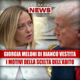 Perché Giorgia Meloni Ha Scelto Il Bianco Durante l'Incontro Con Trump? Il Significato Nascosto!