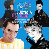 Las canciones pop que cumplen 40 años en el 2026