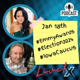 Live Billy Dees and Shamanisis Talking Iowa Caucus, Emmy Awards, Media and More