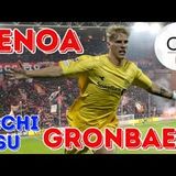GENOA occhi su GRONBAEK: è lui l'esterno per VIEIRA? Attenzione per CHERUBINI gioiello della ROMA