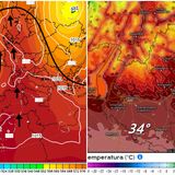 Previsioni 10-12 giugno, avanza l’anticiclone africano che porta calore e afa